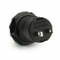 Wendao DS-228 125V 3A 12mm Self Locking ON/OFF Switch Push Button Round 10pcs