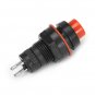 Wendao DS-211 125V 2A 10mm Self Locking NO Switch Push Button Round 10pcs