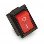 Wendao KCD-101 250V 6A Copper Boat Rocker Switch 2-Pin Plastic Button ON/Off SPST 10pcs