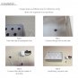 110V Hydroponic System Kit 11 Holes DWC Aerobic Soilless Cultivation Indoor Water Planting Grow Box