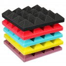 25x25x5cm Mini Pyramid Sound Insulation Soundproofing Studio Foam Tiles
