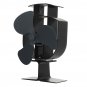 Thermal Power Fan 3-Blade Heat Powered Stove Fan for Wood/Log Burner/Fireplace Eco Friendly