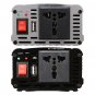 Solar Power Inverter 500W Peak 12V DC To 110V AC Modified Sine Wave Converter Adapter