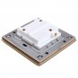 Excellway 250V 10A Two Switch Single Control Wall Switch Panel 2 Colors
