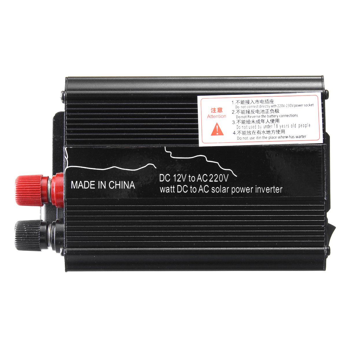 Solar Power Inverter USB Modified Sine Wave Converter DC 12V to AC 220V Car Power Inverter Charger A
