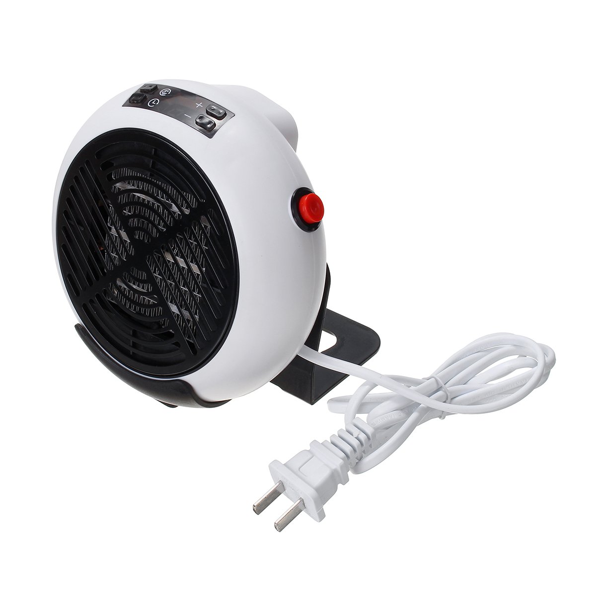 220-240V 1000W Portable Mini Desktop Heater Fan 3 Speeds Timer Fast Heating Silent Winter Warmer for