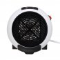 220-240V 1000W Portable Mini Desktop Heater Fan 3 Speeds Timer Fast Heating Silent Winter Warmer for