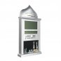 Azan Clock LCD Temperature Display Automatic Daily Alarm Clock with Qibla Direction