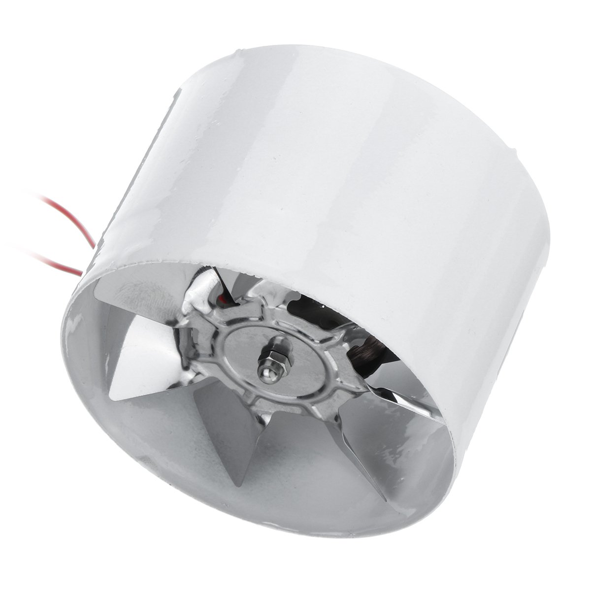 220V 100mm/4'' Round Exhaust Duct Vent Fan High Speed Ventilation Fan Kitchen Room