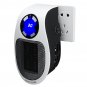 Mini Electric Handy Heater Fan Plug-in Heater Personal Space Heater Timing Air Warmer