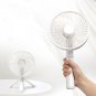 Handheld Fan Mini Portable USB Rechargeable 3 Speed Cooling Fan 180 degrees Rotation Summer Desktop