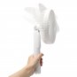 Handheld Fan Mini Portable USB Rechargeable 3 Speed Cooling Fan 180 degrees Rotation Summer Desktop