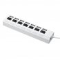 7 Port USB 2.0 HUB Splitter Switch Battery Box For LEGO LED Light Installing