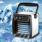 DC 5V 5W Mini Air Cooling Fan Portable Dormitory Air Conditioning Fan USB Charging Home Office Cold 