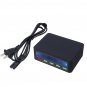 AC100-240V Quick Charge QC3.0 Smart 5 Port USB Charger 5V 10A Power Adapter Lcd Display Station