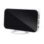 Digital LED Mirror Display Alarm Clock Charger Night Light USB / Battery Snooze Function