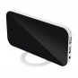 Digital LED Mirror Display Alarm Clock Charger Night Light USB / Battery Snooze Function