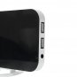 Digital LED Mirror Display Alarm Clock Charger Night Light USB / Battery Snooze Function