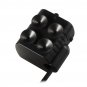 Solar Water Fountain Feature Ceramic Micro Water Flow Ornament Pumping Diving Cooling With 3W Solar 