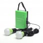 Portable 3W 9V Solar Panel Power Generator USB Cable Charge Emergency LED Light System