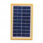 Portable 3W 9V Solar Panel Power Generator USB Cable Charge Emergency LED Light System