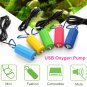 Portable Mini USB Aquarium Fish Tank Oxygen Air Pump Mute Energy Saving Compressor Aquatic Fish Tank