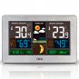 Digital Alarm Clock Weather Station Wall Indoor Outdoor Temperature Humidity Watch Moon Phase Foreca
