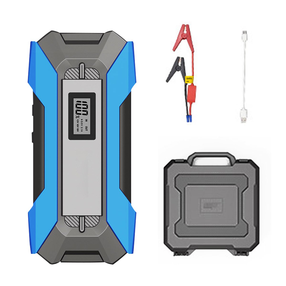 A11 Display True 10000mah Portable Car Jump Starter Emergency Power Bank Emergency Charger Battery