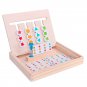Wooden Teaching Training Early Educational Puzzle Baby Kids Toys Enlightenment Logic Thinking Orient