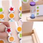 Wooden Teaching Training Early Educational Puzzle Baby Kids Toys Enlightenment Logic Thinking Orient