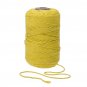 200M 3mm 100% Natural Cotton Twisted Cord Crafts DIY Macrame String Decorations