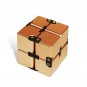 Mini Portable Infinity Funny Magic Cube Aluminum Alloy Anxiety Stress Relief Toys for Kids Adult