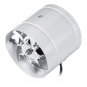 220V 150mm/6 Inch Round Exhaust Duct Vent Fan Ventilation Industrial Quiet Bathroom Fan