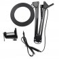 5X Magnifier Magnifying Glass LED Large Lens Lighted Lamp Top Desk with Clamp