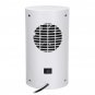 400W Mini Space Fan Heater Portable Electric Quiet Table Furnace Winter Warmer