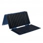 25W ETFE Foldable Solar Panel Dual USB Portable Power Bank IP68 Camping Hiking Climbing