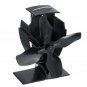 4 Blade Heat Powered Stove Fan Silent Wood Log Burner Fireplace Eco Fan No Electricity No Battery He