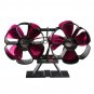 8 Blades Standing Type Stove Fan Low Noise Heat Powered Heater Wood Log Burner Fireplace Heat Cyclin