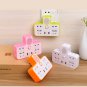 Small Converter Dual USB Port Wireless High Temperature Flame Retardant Socket with Night Lamp Switc