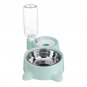 Automatic Pet Dog Cat Smart Food Water Feeder Bowl Dish W/ 500ml Bottle Drink