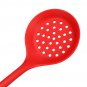 Heat Resistant Silicone Colander Slotted Spoon Long Handle Strainer Kitchenware