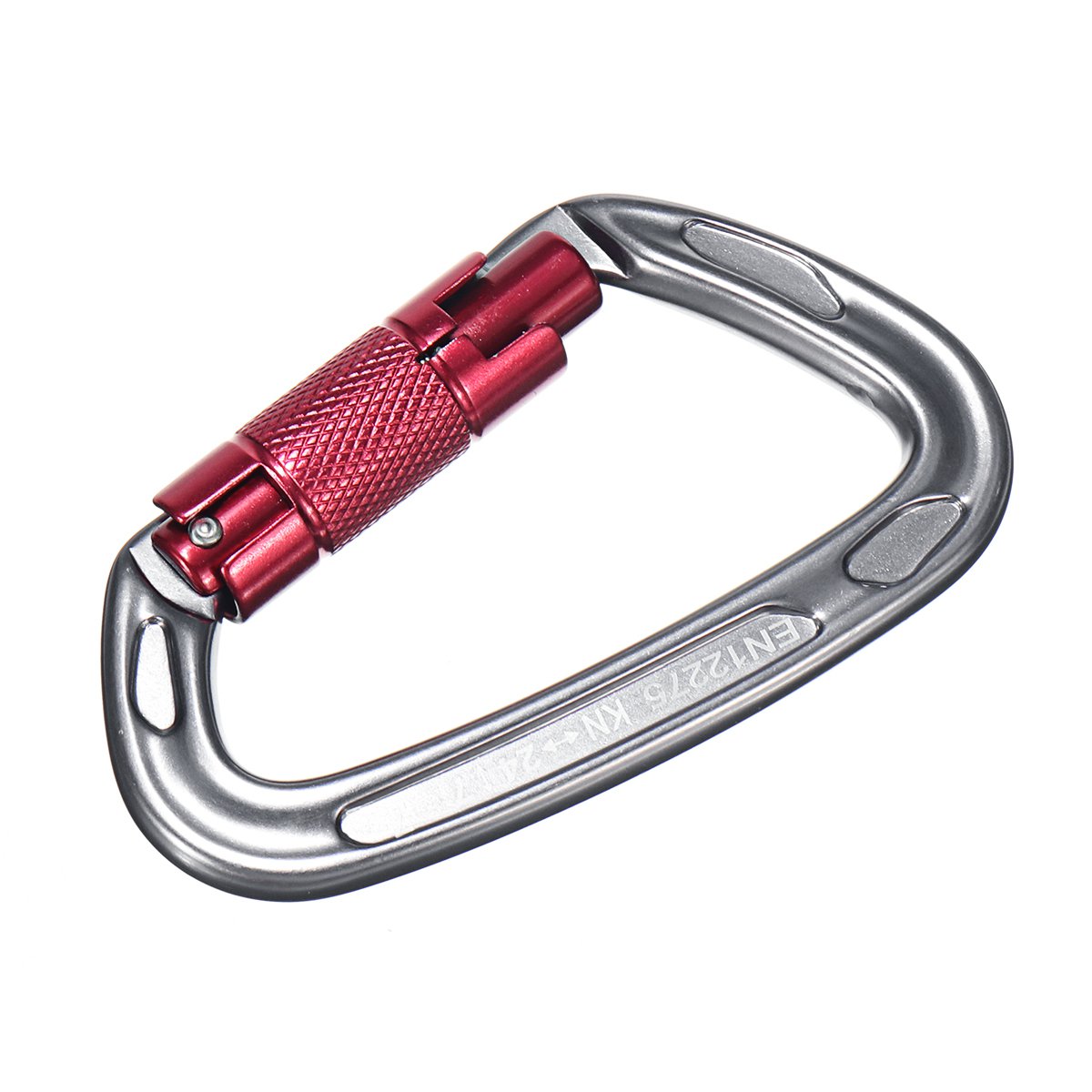 Auto-locking Carabiner D Shaped Clips for Mountain Rock Climbing Arborist Rescue