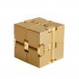Mini Infinity Funny Magic Cube Aluminum Alloy Anxiety Stress Relief Blocks Toy for Kids Adult