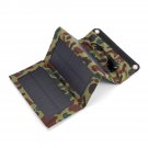 10W 5V Waterproof Portable Foldable Solar Panel Charger with USB Port for Camping Hiking Climbing Po