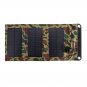 10W 5V Waterproof Portable Foldable Solar Panel Charger with USB Port for Camping Hiking Climbing Po