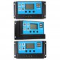 PMW 10/20/30A 12/24V LCD Solar Charge Controller Battery Regulator Backlit