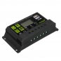 10/20/30A 12V/24V Solar Controller Auto-Adaptive LCD Display PWM Solar Charge Controller Solar Panel