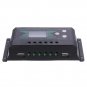 PWM 10/20/30A 12V/24V Auto Solar Charge Controller LCD Dispaly Battery Charge Solar Controller Dual 