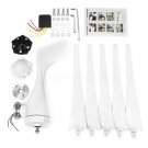 48V 800W Wind Turbine 3/5 Blades White Wind Generator With Charge Controller