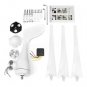 48V 800W Wind Turbine 3/5 Blades White Wind Generator With Charge Controller